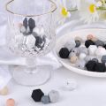 100Pcs Silicone Beads Bulk Making Kit Multicolor Silica Gel for Keychain Jewelry DIY Crafts Making. 