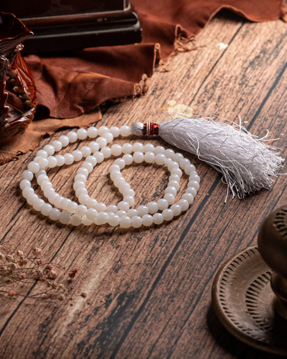 White%20Agate/Aqeeq%20Stone%20100%20Beads%208mm%20Tasbih%20Prayer%20Beads%20/%20Zikr%20Tasbeeh%20-%20Image%202