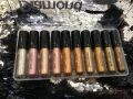 HENG FANG 10 Pcs Liquid Diamond Glitter Eyeshadows Waterproof Of Set. 