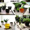 2 Pcs Melamine Gamla Pot for Home Garden Decor. 