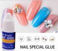 2 PCs Nail Glue Fast Drying Nail Adhesive Nail Decoration Nail Sticking Glue for Nail Art. 