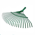 Garden Leaf Rake 14x15" Inch - Metal Body for Cleaning Lawn and Gardens Dry Leaf's Best Gardening Tool. 