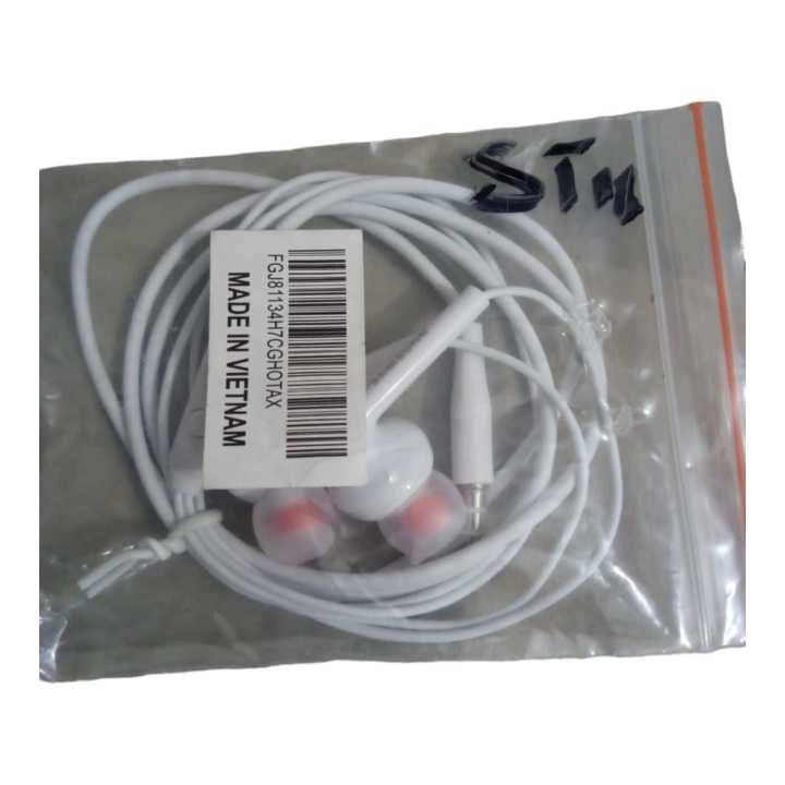 Handsfree,White Colour,Made In Vietnam