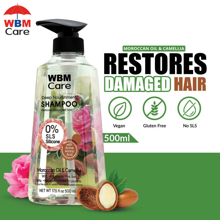 WBM%20Moroccan%20&%20Camellia%20Shampoo%20For%20Damage%20Hair%20-%20500ml%20%7C%20Deep%20Nourishing%20&%20Moisturizing%20Shampoo%20-%20Image%202