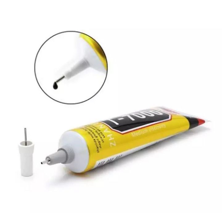 T7000 Zhanlida Best Quality Super Strong Adhesive Glue For Mobile Phone Repairing, Tablet, LCD, Back Panel Fixing, Jewelry, Toy, Stones, Glass, Wood, Flower, Leather, PVC, Handicrafts, Plastic, Metal, T 7000, 50ML