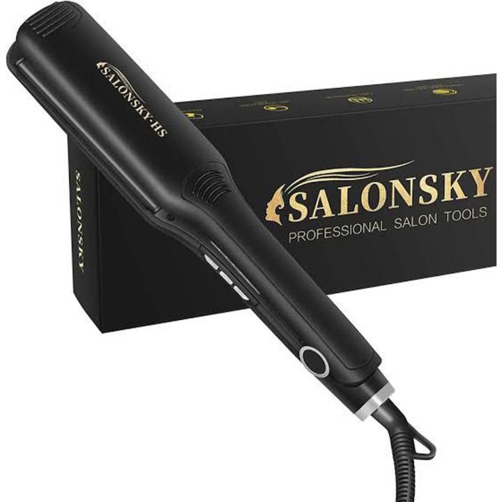 Salonsky hair straightener professional salon tools
