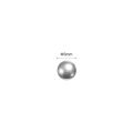 50Pcs Smooth 2.5/3/5/6mm High Precision Balls 304 Stainless Steel Round Bicycle Bearing Balls G25 Precision Silver Steel Solid Beads CNC, Impact Test. 