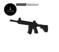 M416 LED Wall Lamp – 3D PUBG & Call of Duty Gaming Room Decor | Fortnite-Themed LED Wall Light | Perfect for Gaming Setup, Kids Room & Gifting. 