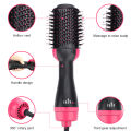 Original Ionic Hair Blow Dryer Brush & Volumizer, Professional One-Step Hot Air Brush with Enhanced Titanium Barrel, Hair Dryer And Styler in One. 