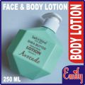 Emily Soft N Shine Shea Butter Face and Body Moisturizing Body Lotion with vitamin E choose any from Peach, Avocado and coconut variants flavors for All Skin Types 250 ml Best Absorbing for Day & Night. 