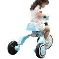 Tricycle For Kids, Children's Balance Twinkle Robot tricycle, Child Strike Infant 3 Wheeler Balance tricycle With Flashing Multicolor Lights & Music, Detachable Pedal & Folding Button. 