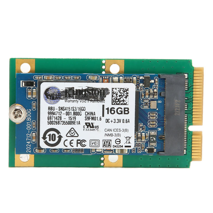 M.2 Hard Drive M.2 to MSATA Adapter Card Stable Small Easy Installation SSD Desktop Computer Accessories 16GB