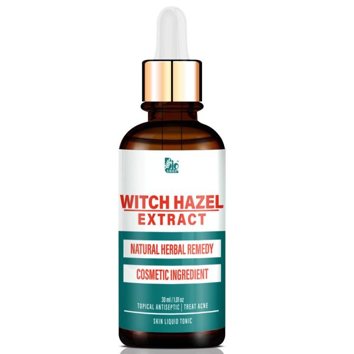 Witch Hazel Liquid Extract by Bio Shop™ | 100% Pure Witch Hazel Leaf Liquid Extract Cosmetic Ingredient