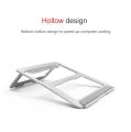【Rongcai】 Laptop Stand, Portable Laptop Stand, Aluminum Heat Sink Laptop Stand, Ergonomic Aluminum Laptop Riser (Rose Gold). 