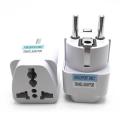 Foot Travel Adapter 3 To 2 Legs / Plug Adapter / Over Plug / Adapter Plug Socket Connection. 