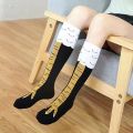 Socks Tights Chicken foot socks Douyin Zhao Lusi Yang Di with the same funny personality slim leg personality funny weird chicken feet socks long socks. 