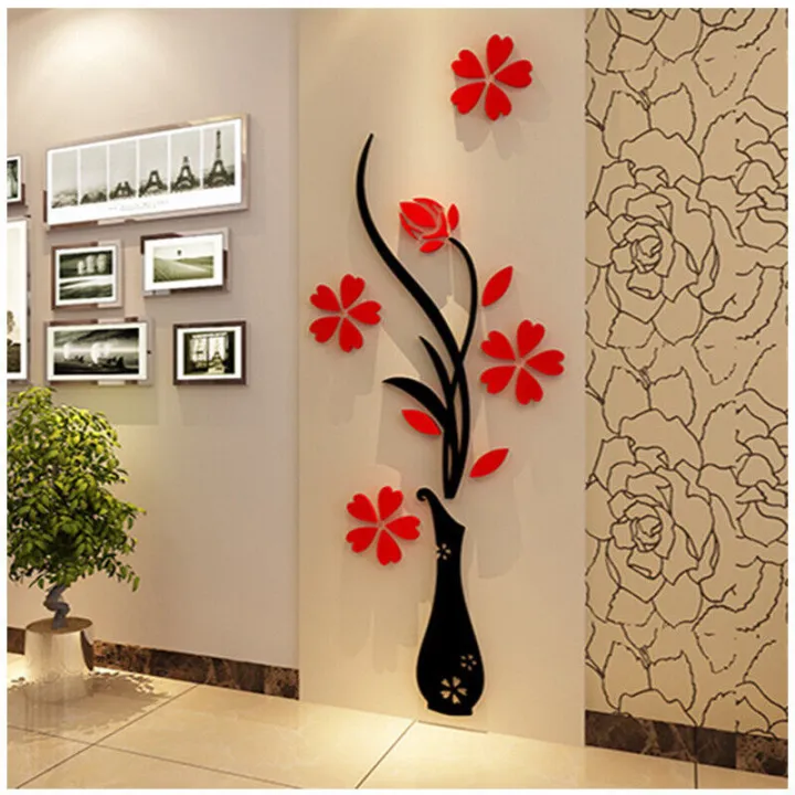 3D%20Vase%20Flower%20Wall%20Murals%20Wooden%20Wall%20Sticker%20Originality%20Sticker%20DIY%20Flower%20and%20Vase%20Wall%20Decal%20Wall%20Decor%20for%20Living%20Room%20Bedroom%20Decoration%20TV%20Wall%20Background%20Sofa%20Backdrop%20-%20Image%204