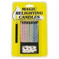 Magic Relighting Birthday Candles - Multicolor. 