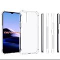 VIVO Y20, Y20i Y2OS Antishock - Drop Resistance - Crystal Clear TPU Back Cover Case. 