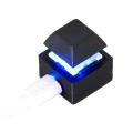 One Key USB Single Keyboard Mechanical Axis Wired Enter Custom Switch Password Cut Screen Desktop Shortcut Green Shaft Keyboard. 
