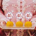 CUSTOMIZED Dua e Khair Mithai Cupcake Toppers Pack of 10, Best Engagement & Wedding Party Celebration Topper. 