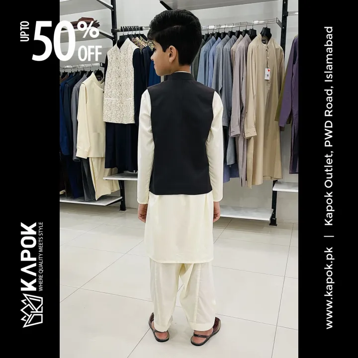 Charcoal%20Waistcoat%20for%20Boys%20%7C%20Kapok%20Kids%20-%20Image%204
