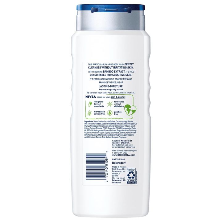 Nivea%20Men%20Sensitive%20Soothing%20+%20Bamboo%20Extract%20Shower%20Gel%203in1%20250ml%20-%20Image%204