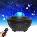 LED Galaxy Starry Light Projector Light Galaxy Star Light Sky Projector Night Light Table Lamp With Speaker Music Water Wave LED Projector Light Bluetooth Projector Sound Light Decoration Room Decoration Home Decoration Light for Kids Multiple Modes. 