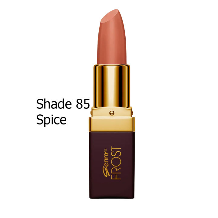 Genny Lip Stick Frost Lipstick Shade 85 Spice