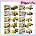 Lego Mini car trucks gift mini block nano block mini building block kindergarten toys puzzle assembly toy early education. 