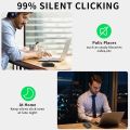 Rapoo M100G Multi-Device Bluetooth Wireless Mouse 1300 DPI Silent 3 Buttons Mute Mice Quiet 2.4G Mouse for Laptop Tablet PC Mac. 