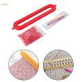 Knitter Adjustable Long Knitting Loom for Beginners Knitting Lovers Scarf. 