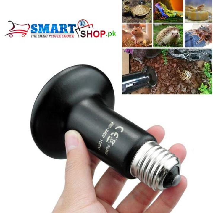 E27 Infrared Ceramic Heat Emitter Lamp Bulb for Reptile Pet Brooder ...