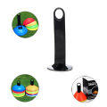 Soccer Training Cones Holders Sports Mark Disk Plastic Disc Storage Rack Sign Racks Stands Barrier Bracket Black. 