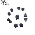 Pack of 6 Pcs - Buzzing Magnet (3-Sets) Toys for Kids -Random Shapes. 