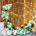 Gorgeous Happy Birthday Theme Set 1 Pcs Birthday Bunting Banner 30 Pcs Balloons 3 Pcs Foil Star 1 Pcs Fairy Light  )Birthday & Party Decorations -Birthday and Party Items. 