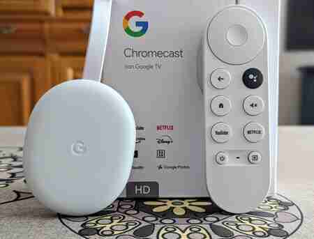 Google Chromecast With Remote Google Tv HD