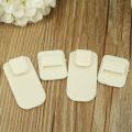 Remote Control Holder Hook Wall Mount Storage Sticky Plastic Hook with Strong Self Adhesive and Hanging Buckle for TV Air Conditioning Remote Control Key Hanger. 