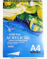 Acrylic Painting Pad A4 For Artists 18 sheets Canvas Textured Paper. 
