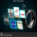 NFC Smart Ring Multifunctional Waterproof Smart Wear Finger Digital Ring. 