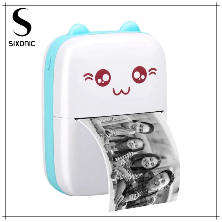 Sixonic%20Portable%20Mini%20Bluetooth%20Wireless%20Thermal%20Printer%20for%20Kids%20%E2%80%93%20Compatible%20with%20Android%20&%20iOS%20Mobile%20Phones,%20Inkless%20Photo%20Printer%20for%20Pictures,%20QR%20Codes,%20Stickers%20&%20Labels%20-%20Image%202
