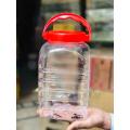 Jars - Plastic Storage Jar with Handle - High Quality Jar - Jars for Kitchen - Nimco Jar - Chips Storage Jar FOR DAAL ACHAR SALT SUGAR CANDIES Rice Tea Different Sizes 2.5Kg 5Kg 10Kg. 