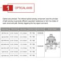 Gateron Optical Switches Blue/Red/Brown/Black/Yellow/Axis Interchange Optical Switch For GK61 SK61 SK64 Mechanical Keyboard. 