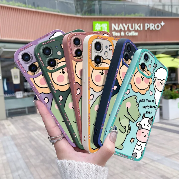 chenyyka%20For%20iPhone%206%20Case%20With%20New%20Design%20Thin%20Phone%20Case%20Cartoon%20Cute%20Animal%20Pattern%20Shockproof%20Square%20Edge%20Softcase%20Silicone%20Casing%20Full%20Cover%20Angel%20Eye%20Camera%20Protection%20Cases%20-%20Image%209