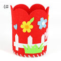 Pen Container DIY Pencil Holder Children Craft  Kits Kids Educational DIY Craft Kit Cute Creative Handmade. 