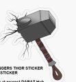 Avengers Sticker for Laptop - Thor Sticker - Aesthetic Stickers - Marvel Stickers - Thor Stickers - Size 3inch x 3 inch. 