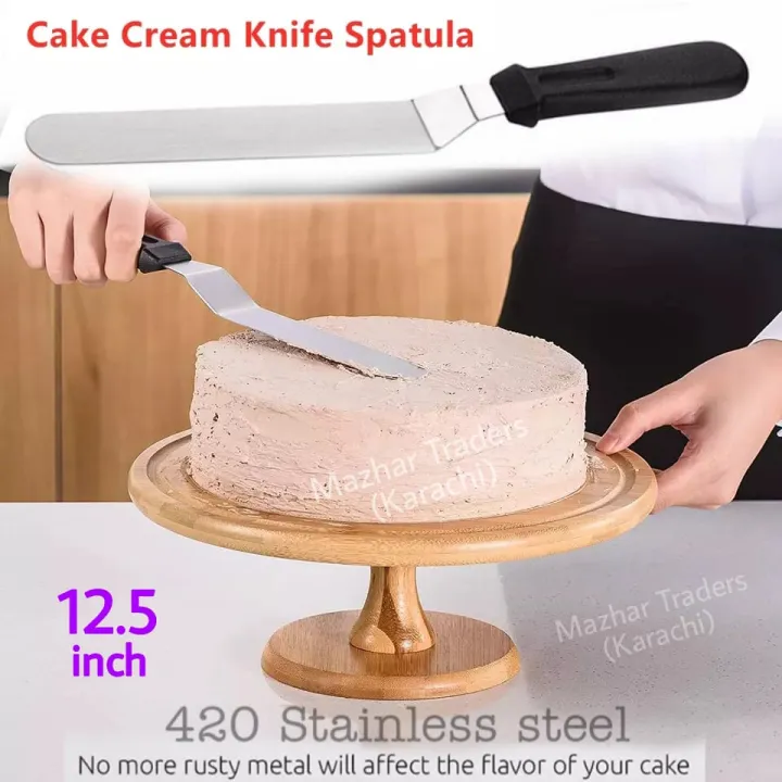 Icing%20Spatula%2012.5%20inch%20Stainless%20Steel%20Cake%20Spatula%20Palette%20Knife,%20Palette%20Knife%20,%20cake%20cream%20knief%20spatula%20-%20Image%202