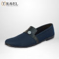 Travel Collection - Loafers Shoes - Best Quality Loafers For Men - Blue Color. 