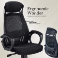 Boss Office Chair B-543 | High-Back Revolving Chair | Aqua Mesh | Ergonomic & Comfortable. 