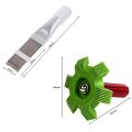 Condenser Comb Stainless Steel Fin Comb Brush for Air Conditioner Blade Cooling Straightening Cleaning Tool Repair Tools. 
